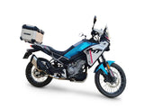Baúl superior CF Moto 450MT 2023-2025 35 litros GPR TECH Aluminio plateado