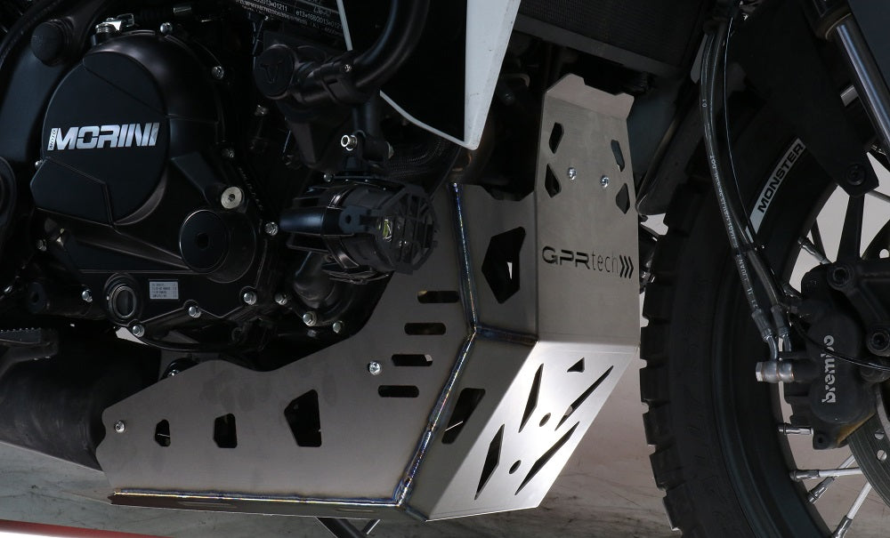 Protector de cárter GPR TECH Titanio para Moto Morini X-CAPE 650 2021-2024
