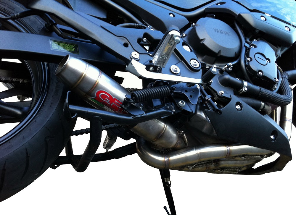 Yamaha XJR1300 1999-2006 Exhaust GPR Deeptone Inox Dual Slip On