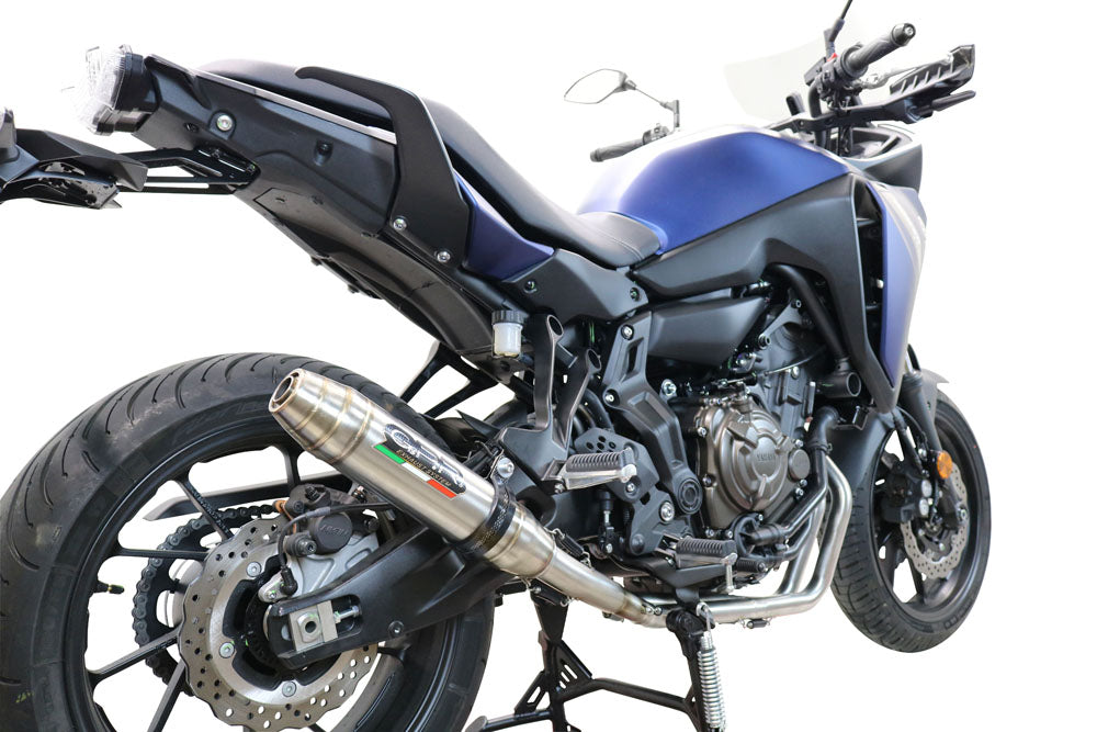 Escape GPR Deeptone Inox Sistema Completo para Yamaha FZ7 MT07 2014-2016