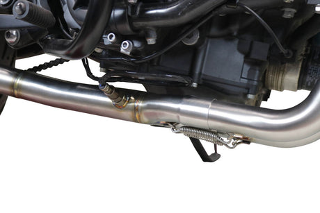Yamaha FZ7 MT07 2021-2024 Exhaust GPR M3 Black Titanium Full System - photo 8