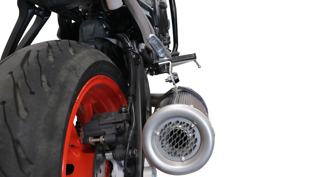 Yamaha FZ7 MT07 2021-2024 Exhaust GPR M3 Poppy Full System - photo 8