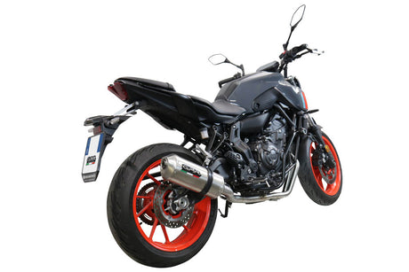 Yamaha FZ7 MT07 2014-2016 Exhaust GPR Satinox Full System - photo 7