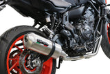 Escape GPR Satinox Sistema Completo para Yamaha FZ7 MT07 2014-2016