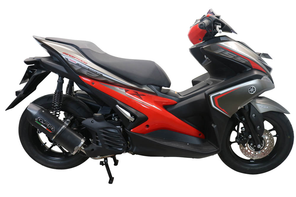 Yamaha Aerox 155 2021-2022 Exhaust GPR Furore Nero Full System