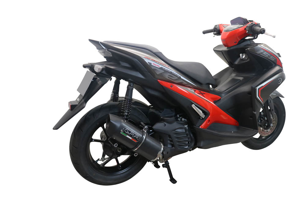 Yamaha Aerox 155 VVA 2021-2023 Exhaust GPR Furore Nero Full System