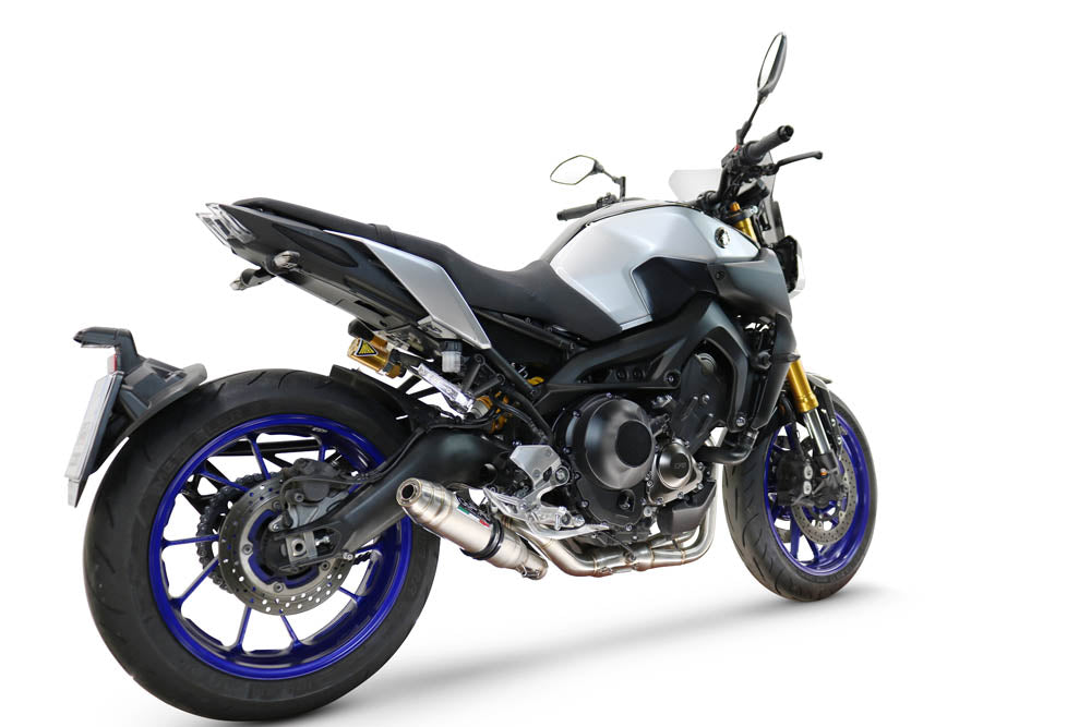 Yamaha XSR900 MT09 2016-2020 Exhaust GPR Deeptone Inox Full System - photo 2
