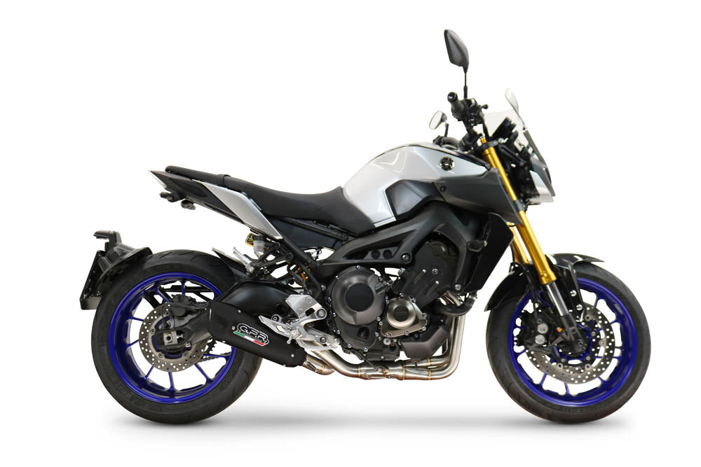 Escape GPR GP-Revo Black Titanium Sistema Completo Low Level para Yamaha Fj09 Tracer 2015-2016