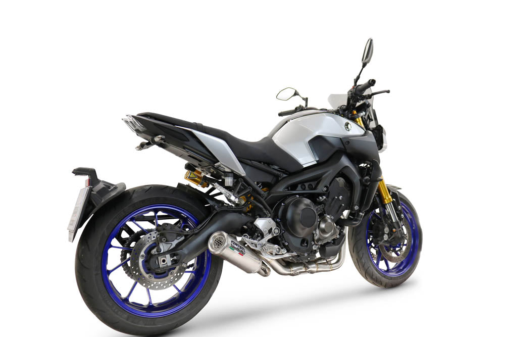 Échappement GPR M3 Inox Système Complet Low Level pour Yamaha Fj09 Tracer 2017-2020