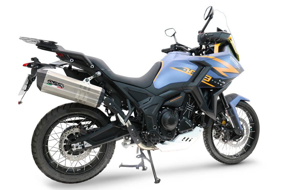 Zontes 703 F 2025-2026 Exhaust GPR Hyper Sonic Black Titanium Slip-On - photo 5