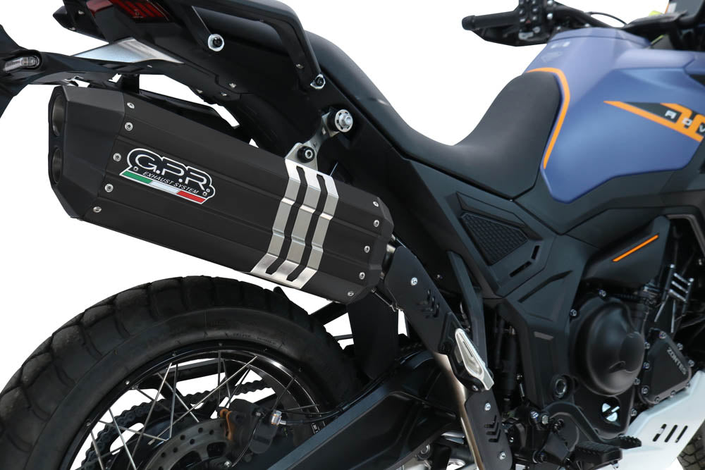 Escape GPR Hyper Sonic Titanium Slip-On para Zontes 703 F 2025-2026