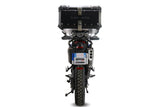 Baúl GPR TECH de 55 litros, aluminio negro, para Zontes 703 F 2024-2026