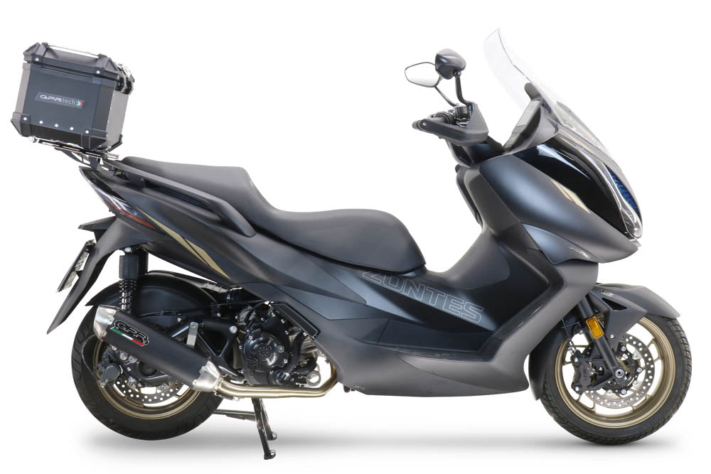 Zontes E 350 2023-2024 Top Case 35 Liters GPR TECH Black Aluminum