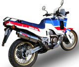 Escape GPR Trioval Slip-On para Honda Africa Twin NXR-XRV 650 Rd03 1988-1989