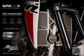 Honda CRF1100L Africa Twin Adventure Sports 2020-2023 Radiator Guard GPR TECH Titanium - photo 1