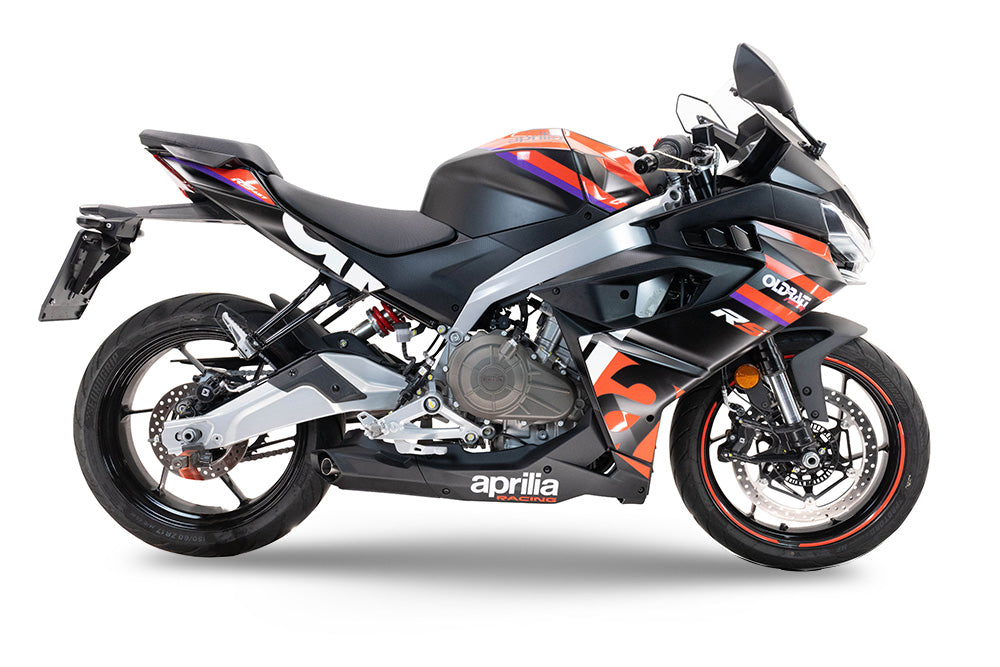 Échappement GPR Ghost Inox Système Complet pour Aprilia Tuono 457 2024-2026