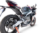Échappement GPR Ghost Inox Système Complet pour Aprilia Tuono 457 2024-2026