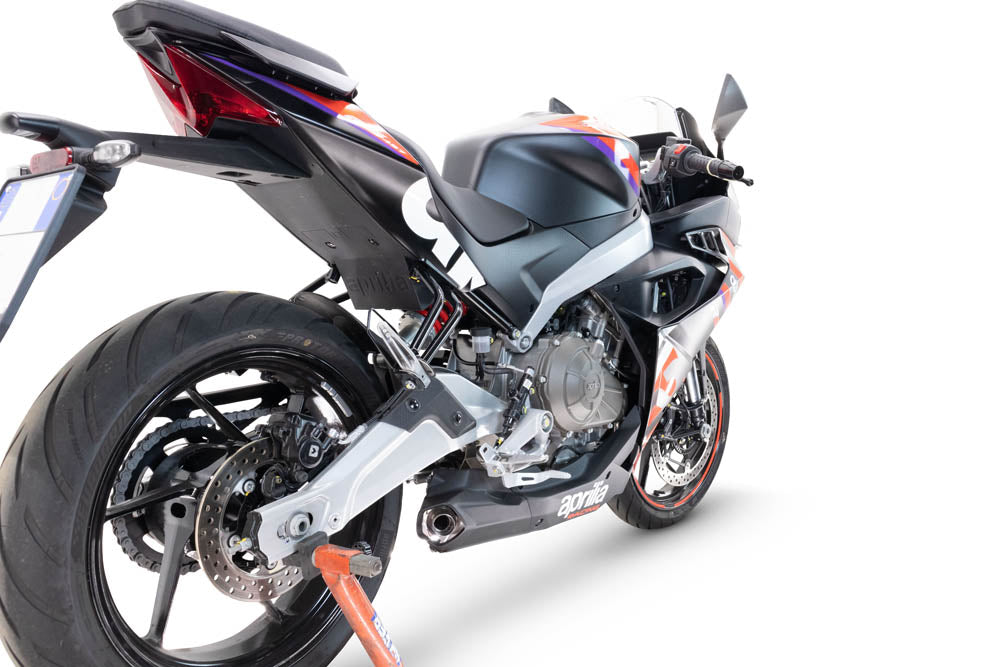 Échappement GPR Ghost Inox Système Complet pour Aprilia RS457 2024-2026