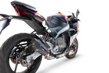 Échappement GPR Grand Prix Evo Black Titanium Système Complet pour Aprilia Tuono 457 2024-2026