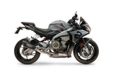 Échappement GPR GP-Revo Black Titanium Système Complet pour Aprilia Tuono 660 2021-2024