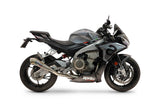 Échappement GPR Powercone Evo Système Complet pour Aprilia Tuono 660 2021-2024