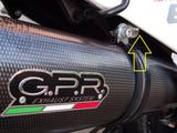 Husqvarna TE630E SMS630 SMR630 2010-2014 Exhaust GPR Albus Ceramic Dual Slip On Race