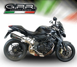 MV Agusta Brutale 1090R 1090RR 2010-2012 Exhaust GPR Grand Prix Evo Poppy Slip-On - photo 4