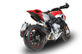 Mv Agusta Rivale 800 Stradale 800 2014-2016 Exhaust GPR Furore Nero Slip-On