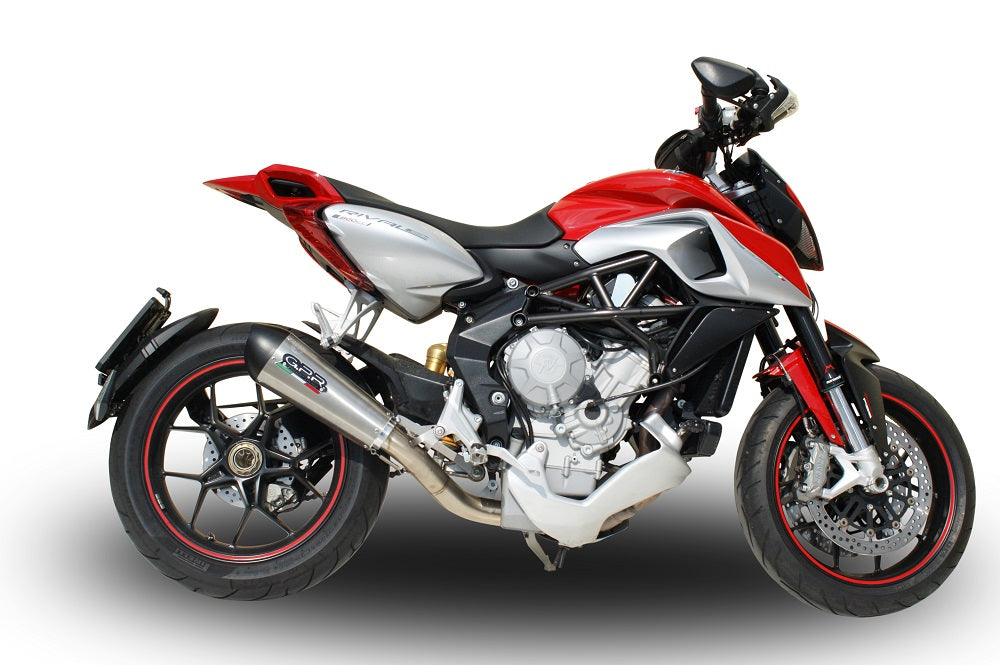 Escape GPR Grand Prix Evo Titanium Slip-On para MV Agusta Rivale / Stradale 800 2014-2016