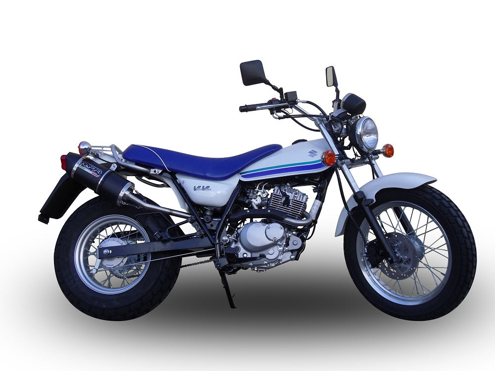 Escape GPR Furore Nero Slip-On para Suzuki Rv 125 Van 2003-2017