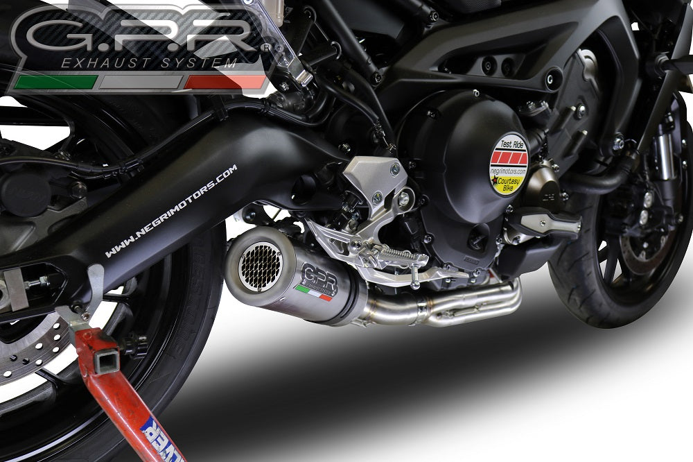 Yamaha Tracer 9 GT 2025-2026 Exhaust GPR M3 Inox Full System High Level - photo 10