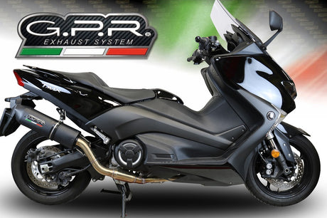 Yamaha TMax 560 2020-2021 Exhaust GPR Furore Nero Full System - photo 6