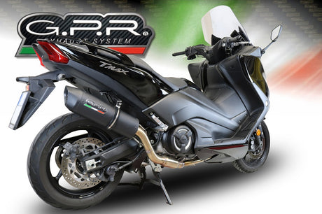 Yamaha TMax 560 2020-2021 Exhaust GPR Furore Nero Full System - photo 7