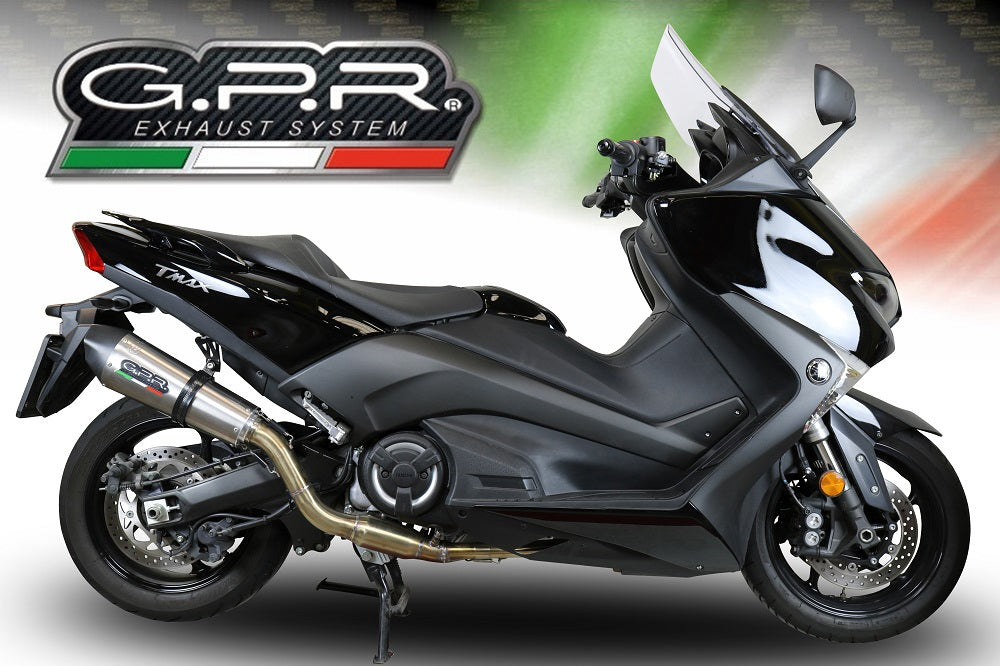 Yamaha TMax 560 2022-2024 Exhaust GPR Grand Prix Evo Titanium Full System