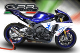 Yamaha R1 2017-2019 Exhaust GPR M3 Inox Slip-On