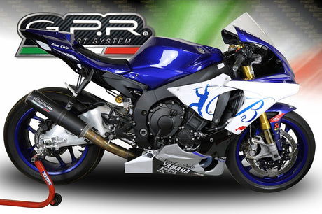 Yamaha R1 2020-2025 Exhaust GPR M3 Black Titanium Mid Full System - photo 6