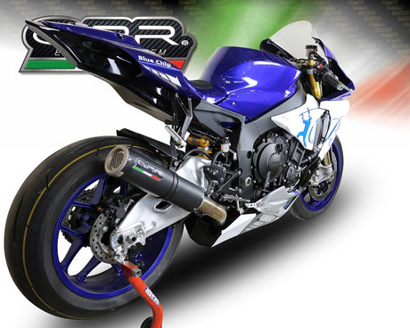 Yamaha R1 2017-2019 Exhaust GPR M3 Black Titanium Mid Full System - photo 7