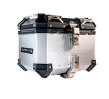 Baúl superior Honda Forza 125 2015-2023 26 litros GPR TECH Aluminio plateado