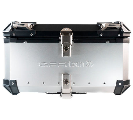 Benelli TRK 502 X 2017-2020 Top Case 55 Liters GPR TECH Silver Aluminum - photo 5