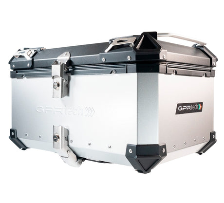 Honda CRF1100L Africa Twin Adventure Sports 2020-2023 Top Case 55 Liters GPR TECH Silver Aluminum - photo 10