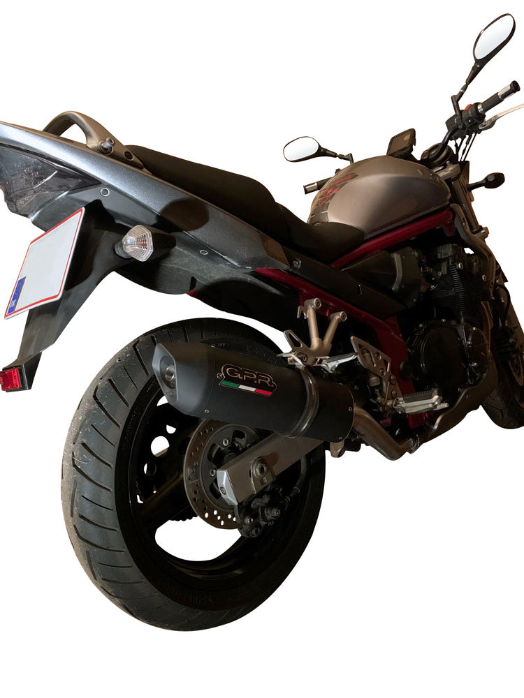Escape GPR Furore Nero Slip-On para Suzuki GSF 1200 Bandit/S 1997-2004