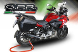 Benelli TRK 502 2017-2020 Exhaust GPR Furore Evo4 Nero Slip-On - photo 8
