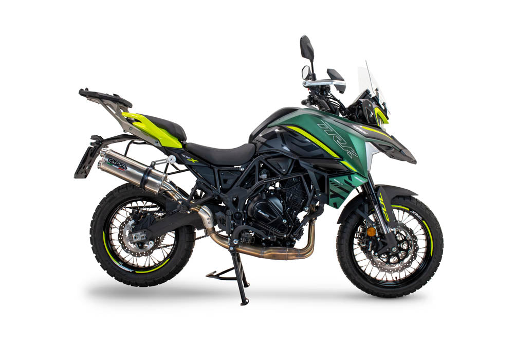 Benelli Trk 702 2023-2024 Exhaust GPR Dual Inox Slip-On