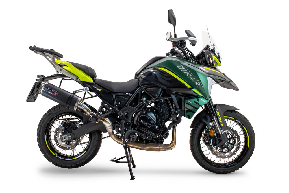 Benelli Trk 702 2023-2024 Exhaust GPR Dual Poppy Slip-On