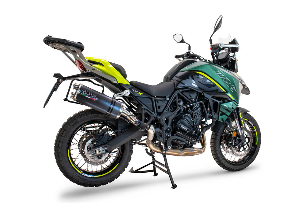 Benelli Trk 702 2023-2024 Exhaust GPR Dual Poppy Slip-On