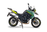 Échappement GPR Grand Prix Evo Black Titanium Slip-On pour Benelli TRK 702 X 2023-2024