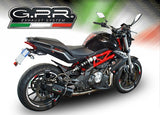 Benelli Bn 302 S 2015-2016 Exhaust GPR Furore Nero Slip-On