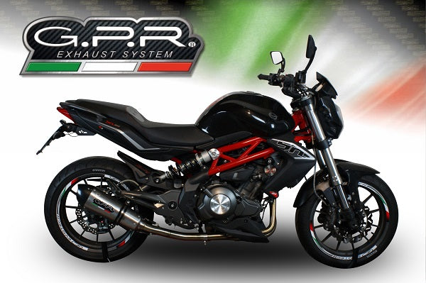 Benelli Bn 302 S 2017-2024 Exhaust GPR Grand Prix Evo Titanium Slip-On - photo 4