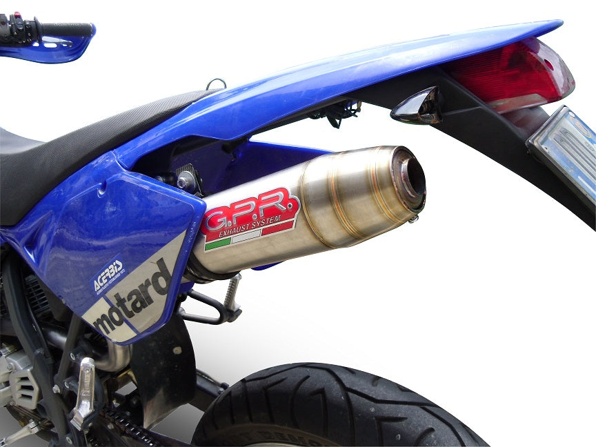 Beta 125 RR ENDURO AC 2005-2009 Exhaust GPR Deeptone Inox Slip-On