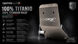 Beta RR125 4T Motard 2021-2023 Skid Plate GPR TECH Titanium